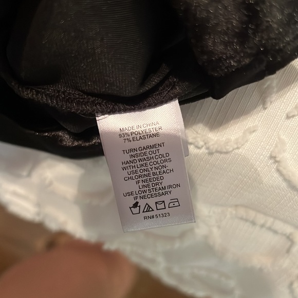 Velour Strapless Sweater - Picture 6 of 6